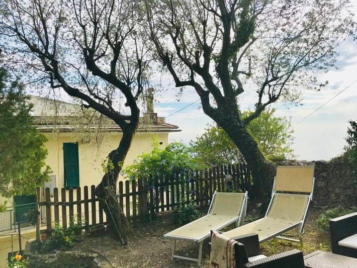 Maison de campagne pour 5 personnes, avec jardin ainsi que piscine et vue, animaux acceptés à Bogliasco - 4
