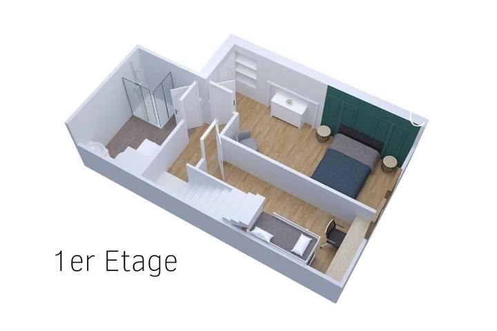 Gîte pour 12 personnes, avec terrasse à Thiers - 2