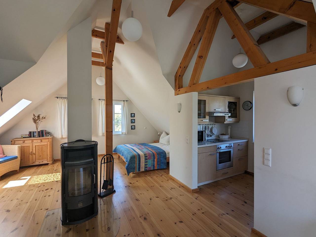 Ganze Wohnung, Kleine Dachwohnung am Bodden in Born a. Darß, Born am Darß