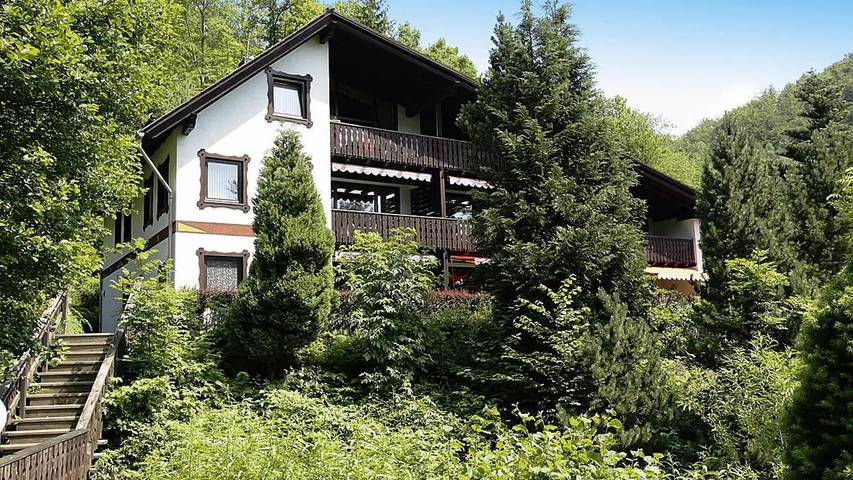 Ferienwohnung für 5 Personen, mit Sauna und Balkon, mit Haustier in Wieda