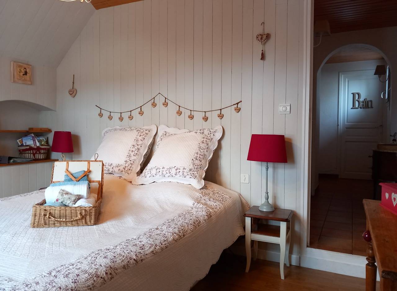 Chaumière de charme en Brière - Chambre Eléonore + Eloise in Saint-Lyphard, Région de Saint-Nazaire