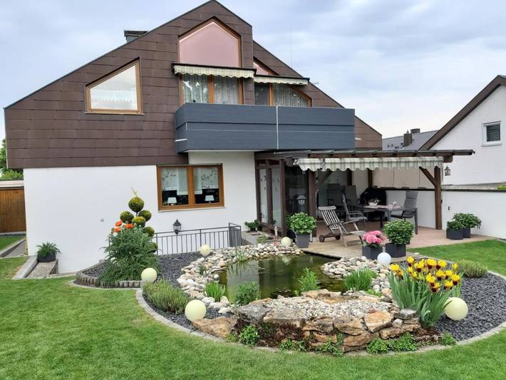 Apartament wakacyjny dla 4 osób, z ogród i widok w Powiat Rems-Murr