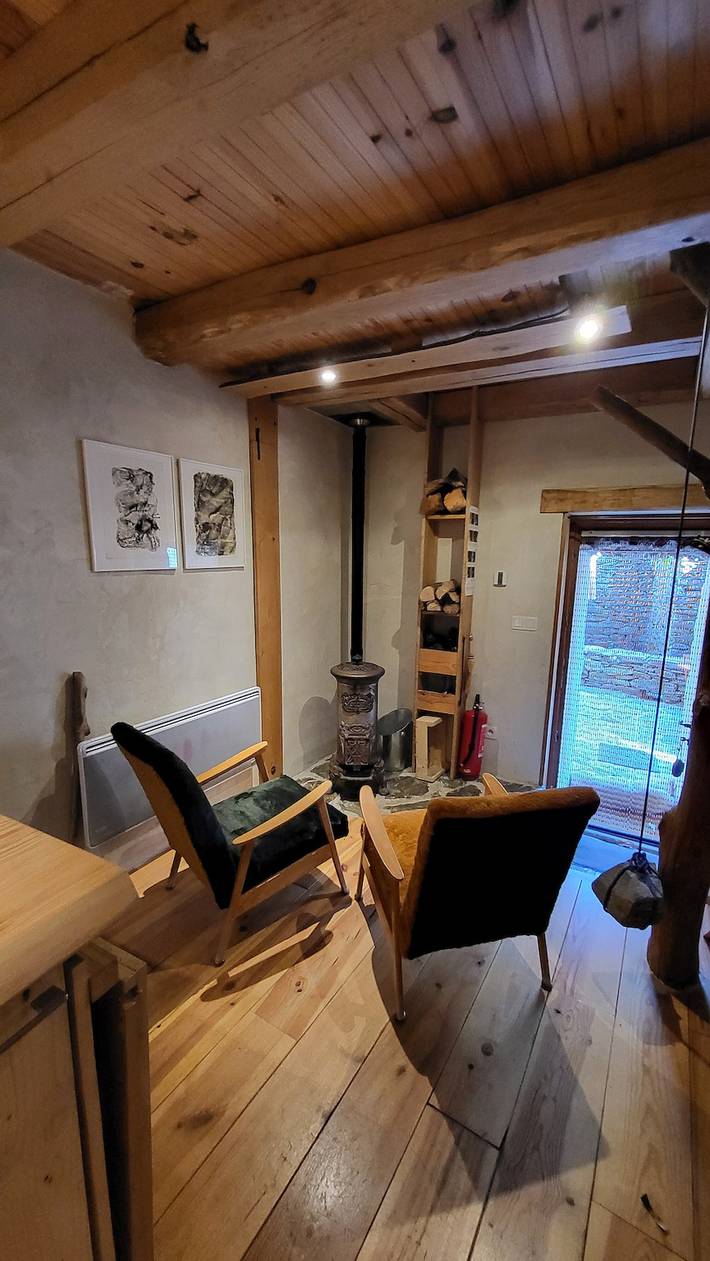 Eco-Gîte pour 2 personnes "La Clède" in Vialas, Parc national des Cévennes