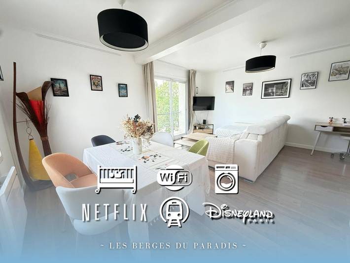 Gîte pour 5 personnes, avec vue à Pomponne