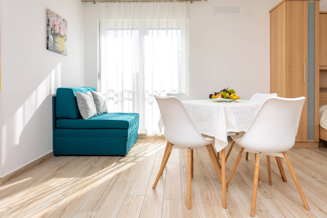 Modernes Studio-Apartment mit Wlan, Klimaanlage und sicherem Parkplatz in Vantačići in Vantacici, Krk