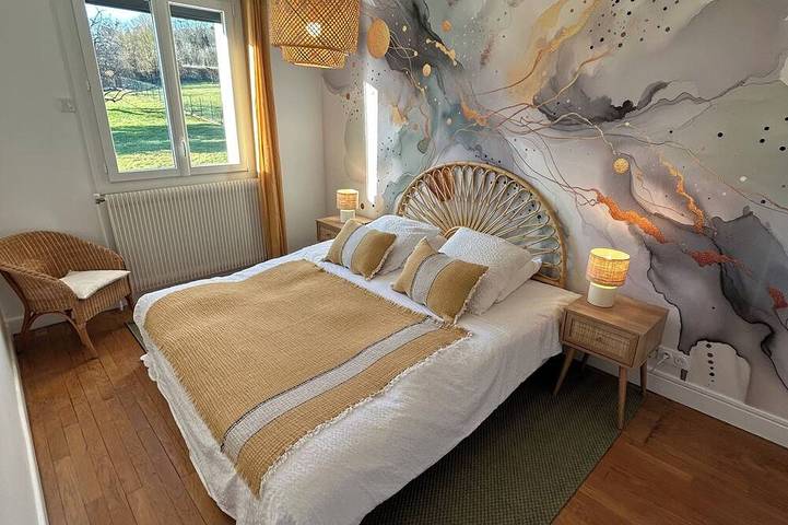 Location de vacances pour 6 personnes, avec balcon et jardin à Nolay - 4