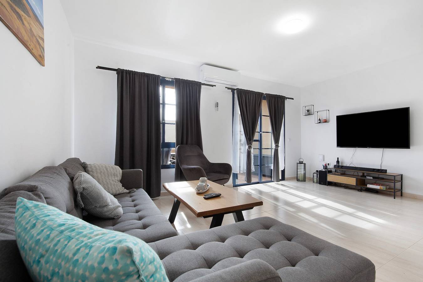 Maison de vacances "Casa Otoño" avec vue sur la mer, terrasse privée et Wi-Fi in La Lajita, Pájara
