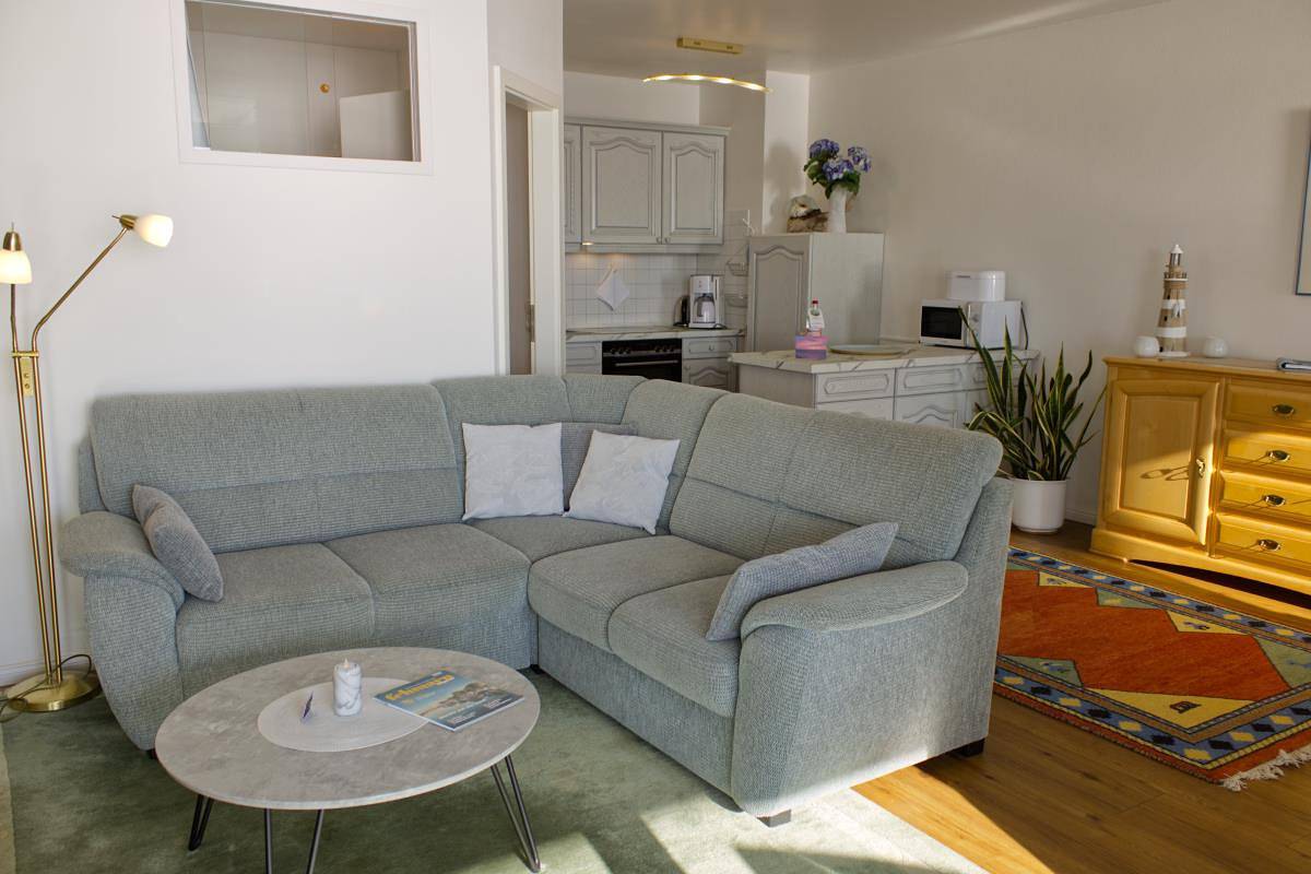 Ganze Ferienwohnung, Inselblume 16 - Ferienwohnung mit Meerblick in der Strandburg B2.6 in Ostfehmarn, Fehmarn