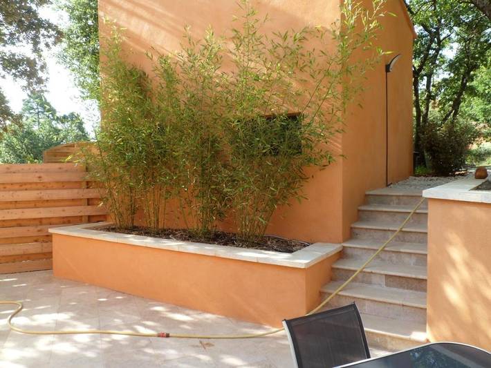 Location de vacances pour 4 personnes, avec piscine ainsi que jardin et vue à Roussillon - 4