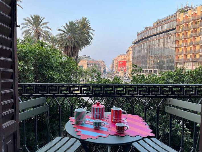 BnB für 3 Personen, mit Ausblick und Balkon in Palermo - 3