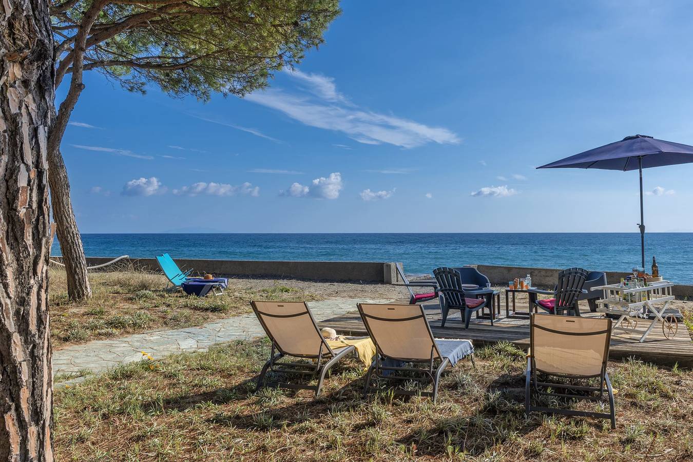 Villa für 10 Personen mit Terrasse in Moriani-Plage, Corte und Umgebung