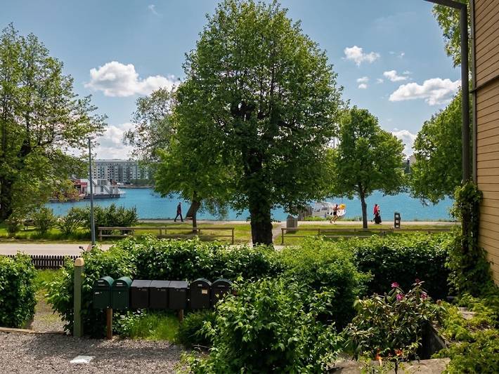 Mini-Ferienhaus  mitten in Stockholm in Seelage in Schwedische Ostsee