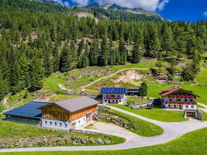 Ferienwohnung für 5 Personen, mit Ausblick und Garten sowie Balkon - 1