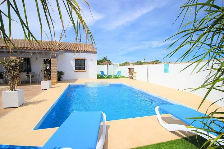 Maison de vacances pour 4 personnes, avec Jardin à Fuente del Gallo