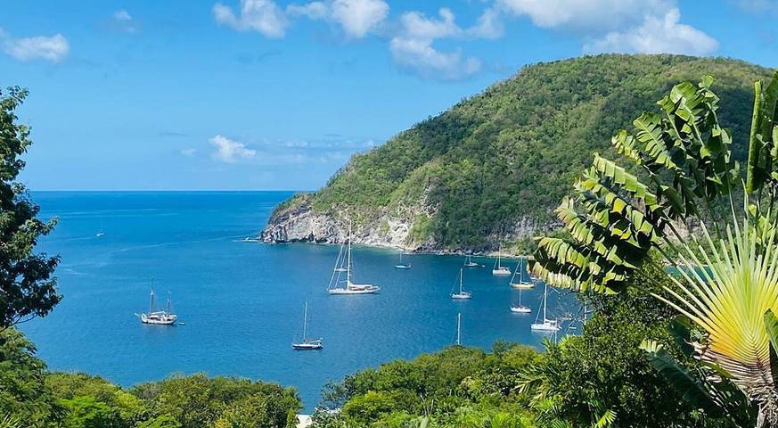 Gîte pour 4 personnes, avec jardin ainsi que piscine et terrasse à Deshaies - 3
