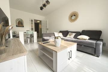 Gîte pour 6 personnes, avec balcon, adapté aux familles à Grenoble