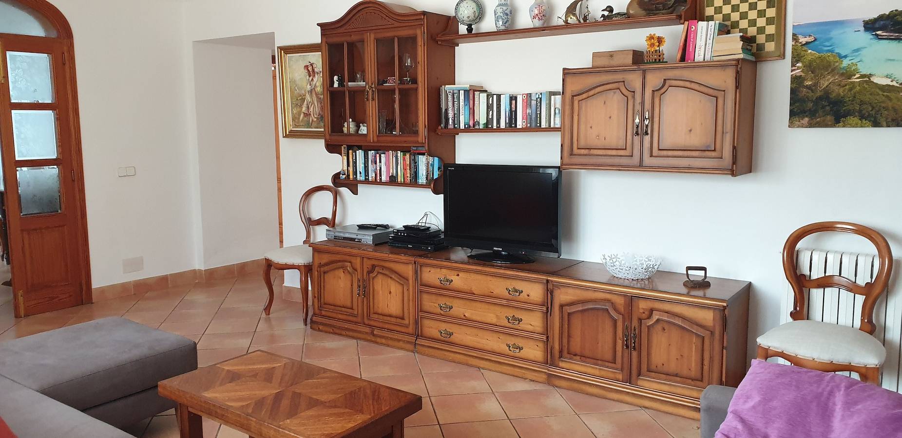Maison de vacances « Es Rafal Nou » avec piscine privée, Wi-Fi et climatisation in Es Llombards, Santanyí