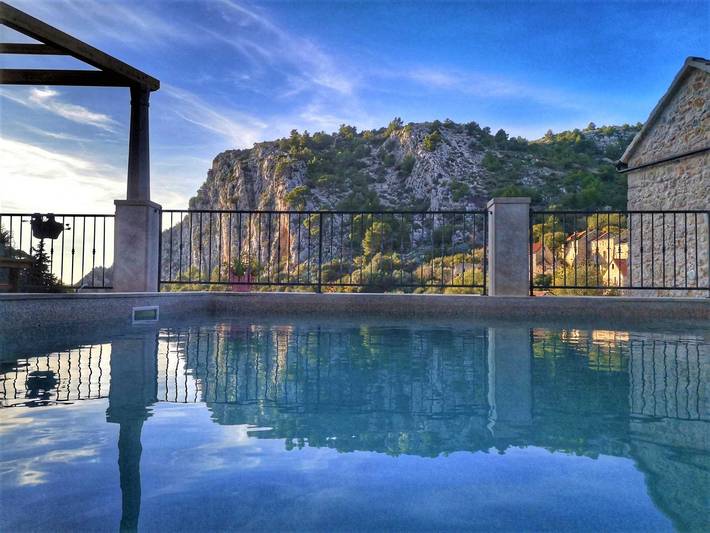 Villa mit pool für 6 Personen, mit Sauna und Terrasse, mit Haustier auf Hvar - 3