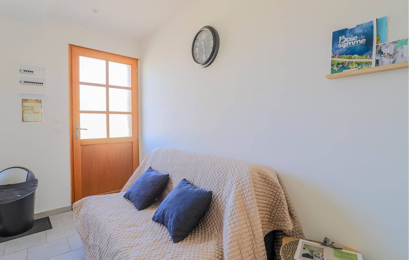 Acogedor apartamento con jardín, a 300 m de la costa, cerca del río y del restaurante in Le Crotoy, Región de Abbeville