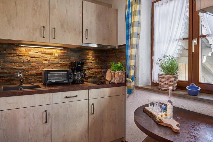 Ferienwohnung für 2 Personen, mit Balkon und Terrasse sowie Garten und Sauna in Fischen - 4