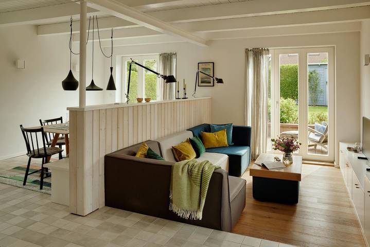 Ferienhaus für 6 Personen, mit Terrasse und Garten sowie Sauna in Oevenum