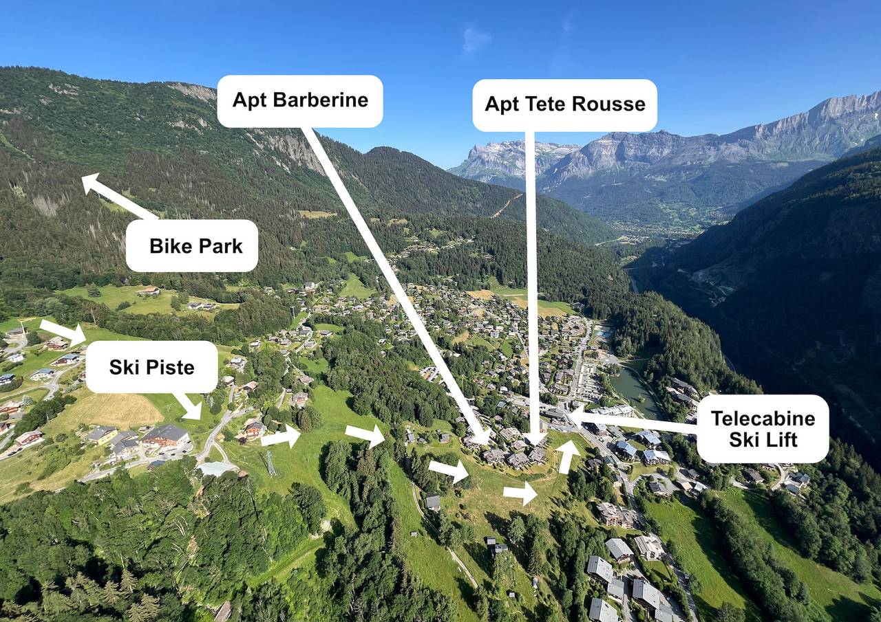 Entire apartment, Apartment Tete Rousse in Les Houches, Massif du Mont-Blanc