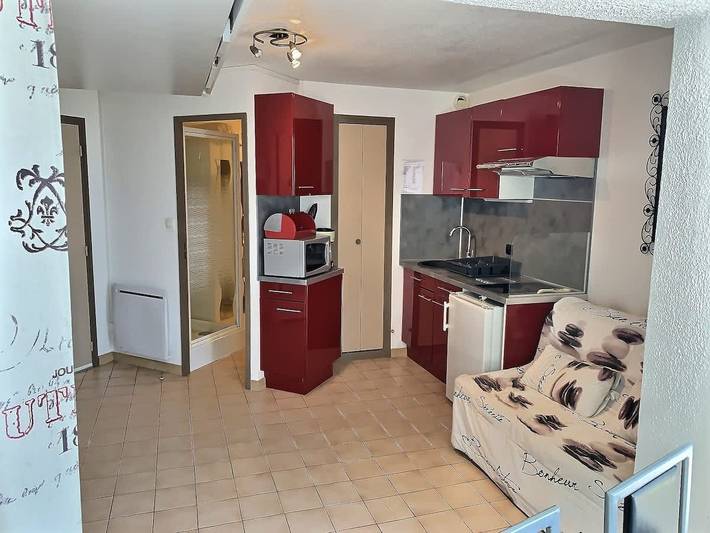 Studio für 2 Personen, mit Balkon/Terrasse in Südfrankreich - 3