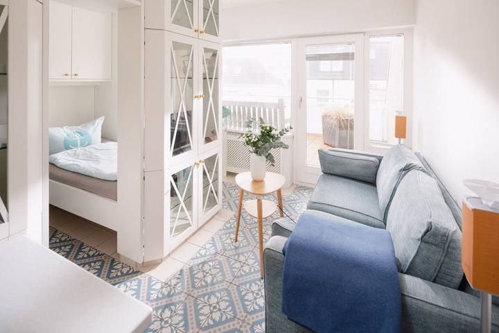 Ferienwohnung für 2 Personen, mit Balkon in Norderney Weststrand - 4