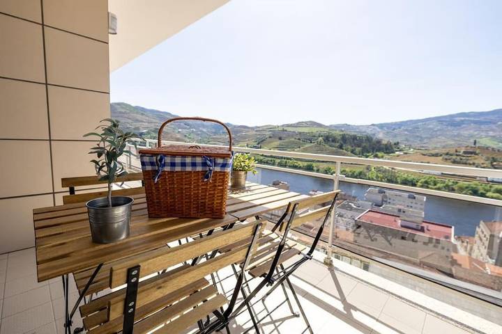 Casa de férias para 4 pessoas, com Varanda e Vista em Peso da Régua