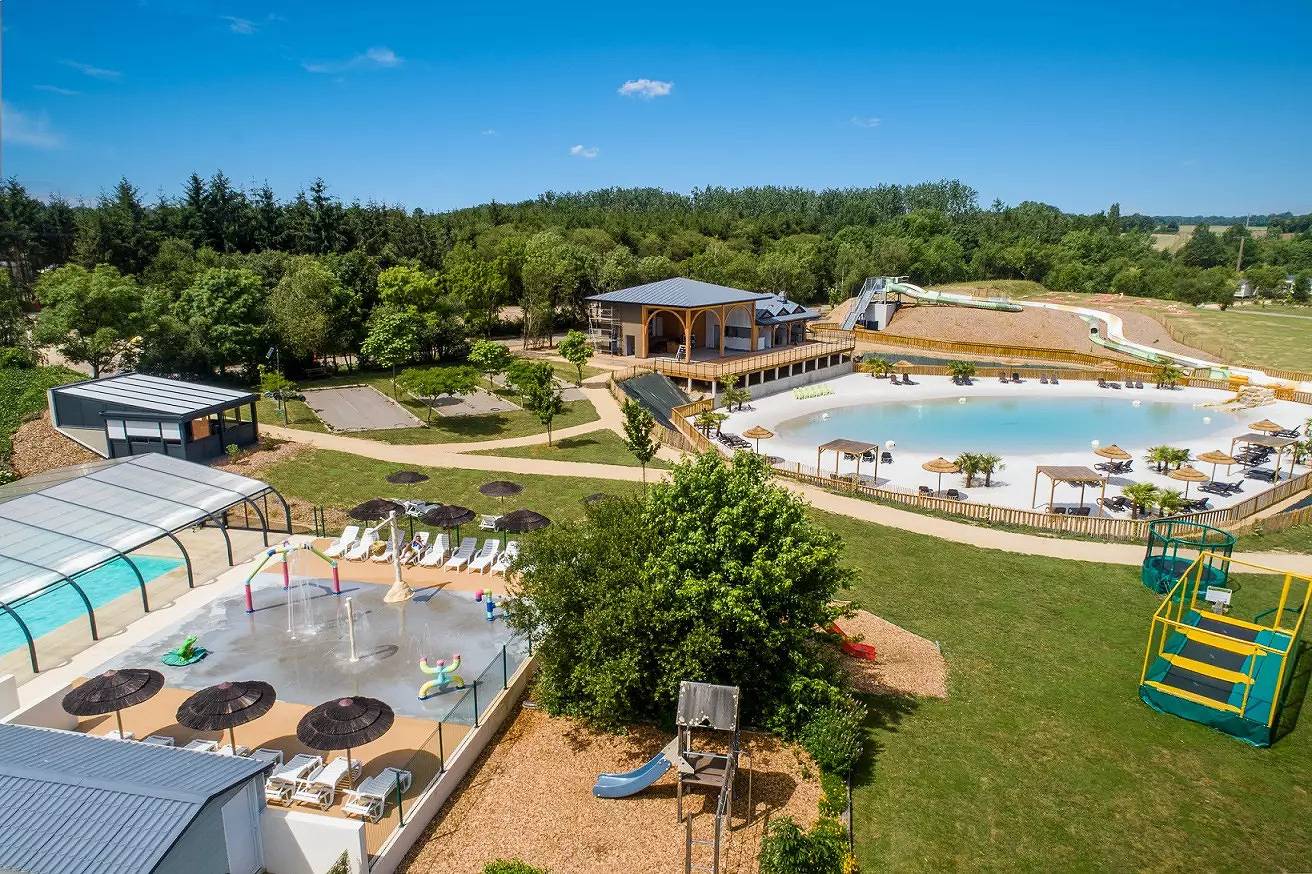 Mobilheim Privilege Tv Lv Clim - 2 Schlafzimmer - 4/5 Personen in Les Clouzeaux, Loire-Tal