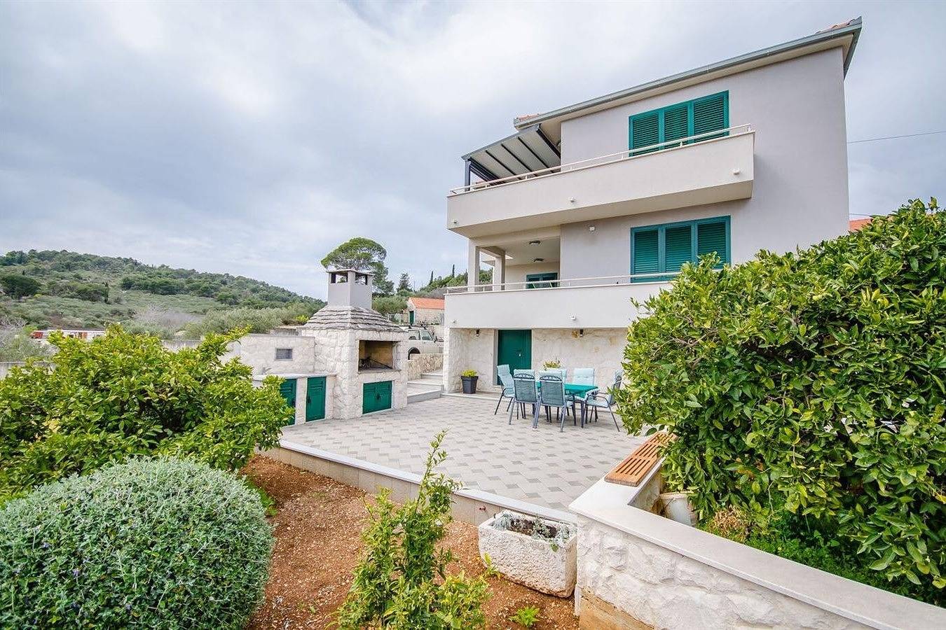 Cały apartament, Apartamenty typu studio z tarasem Slatine, Ciovo As-24692-a in Slatine, Čiovo