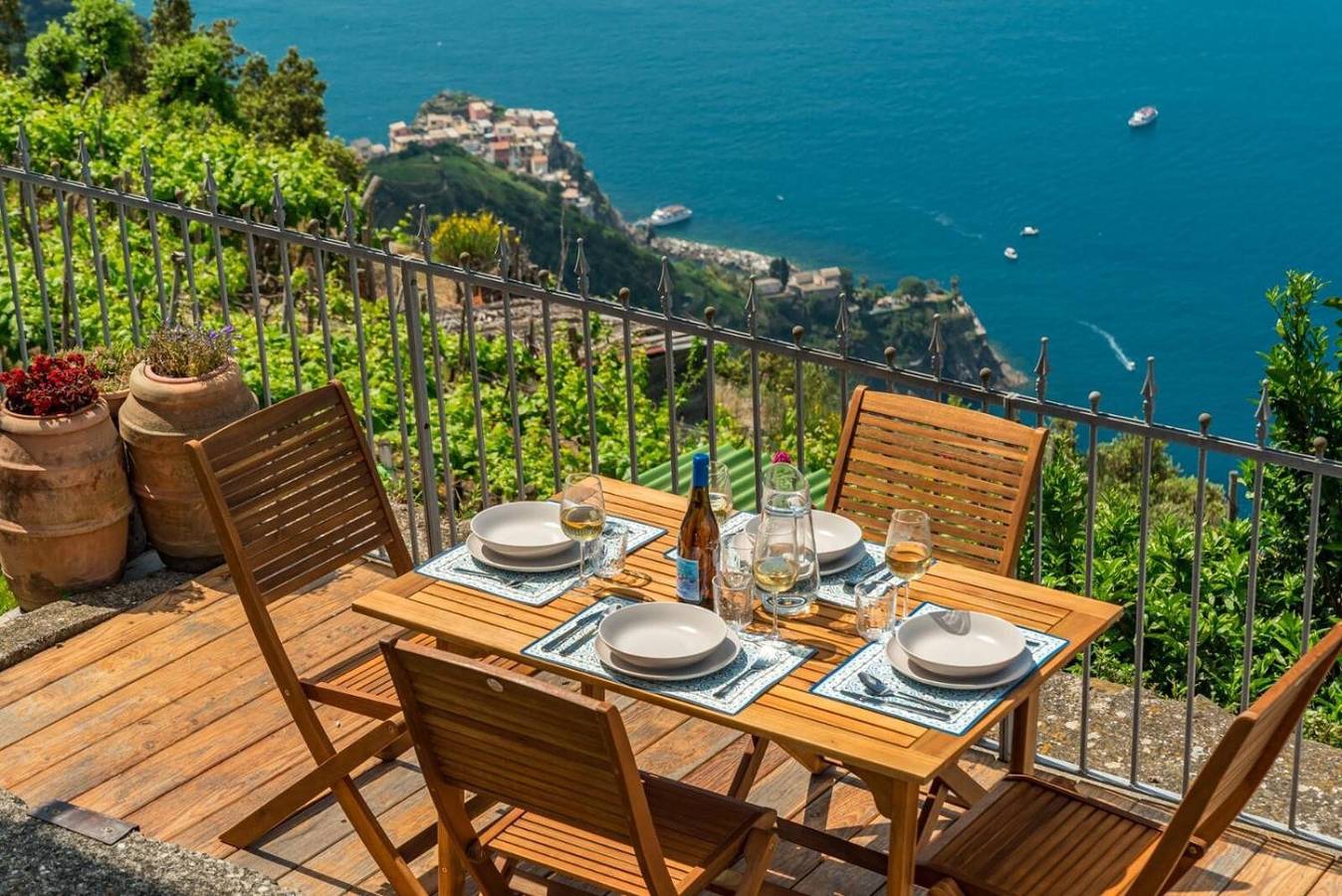 Appartement entier, Appartement « Orizzonte Damare » avec vue sur mer, Wi-Fi et climatisation in Volastra, Commune de Riomaggiore