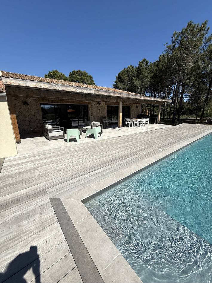 Villa pour 12 personnes, avec terrasse et jardin à Lecci - 4