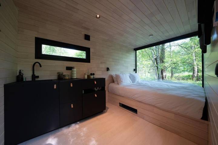 Log cabin for 2 people, with Garden and Sauna as well as View in Estonia