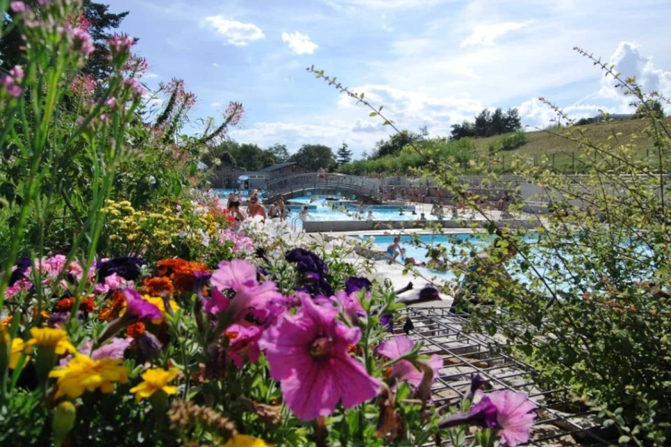 Zecamping 2* piscine chauffée locatif Tv 35m2 4 pers in Saint-Didier-en-Velay, Haute-Loire