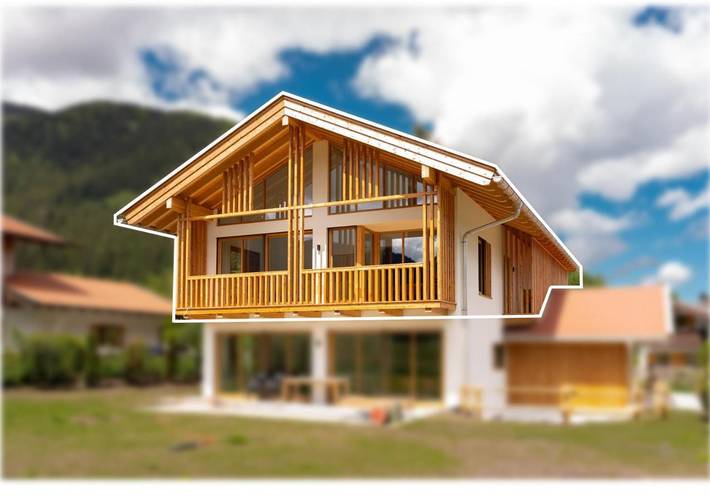 Ferienwohnung für 6 Personen, mit Balkon und Sauna sowie Ausblick in Bayrischzell - 2