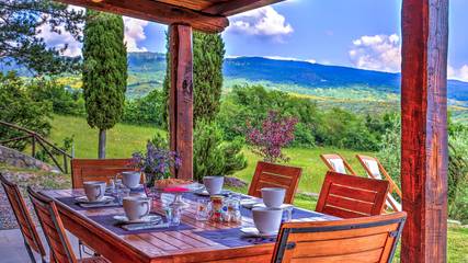 Villa Con Piscina per 6 Persone in Santa Fiora, Maremma, Foto 1