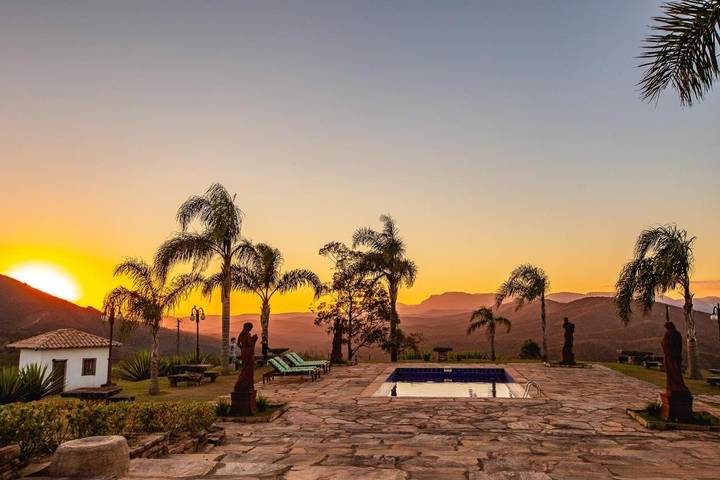 Casas rurais para 2 pessoas, com jardim e piscina, com animais de estimação em Ouro Preto