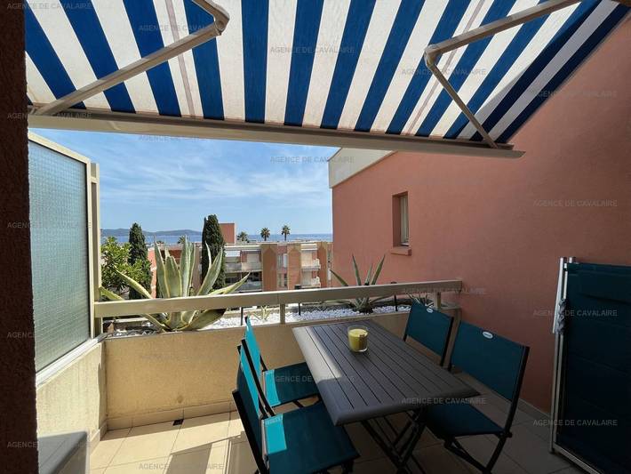Ganzes Studio, Studio-Kabine 100m vom Strand und Geschäften mit Klimaanlage und Parkplatz in Cavalaire-sur-Mer, Parc national Port-Cros