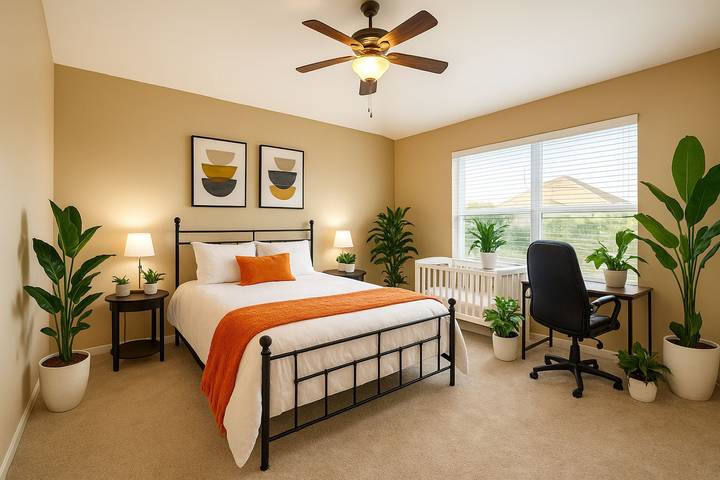 Vacation rental for 10 people, with terrace and yard in Tarrant County