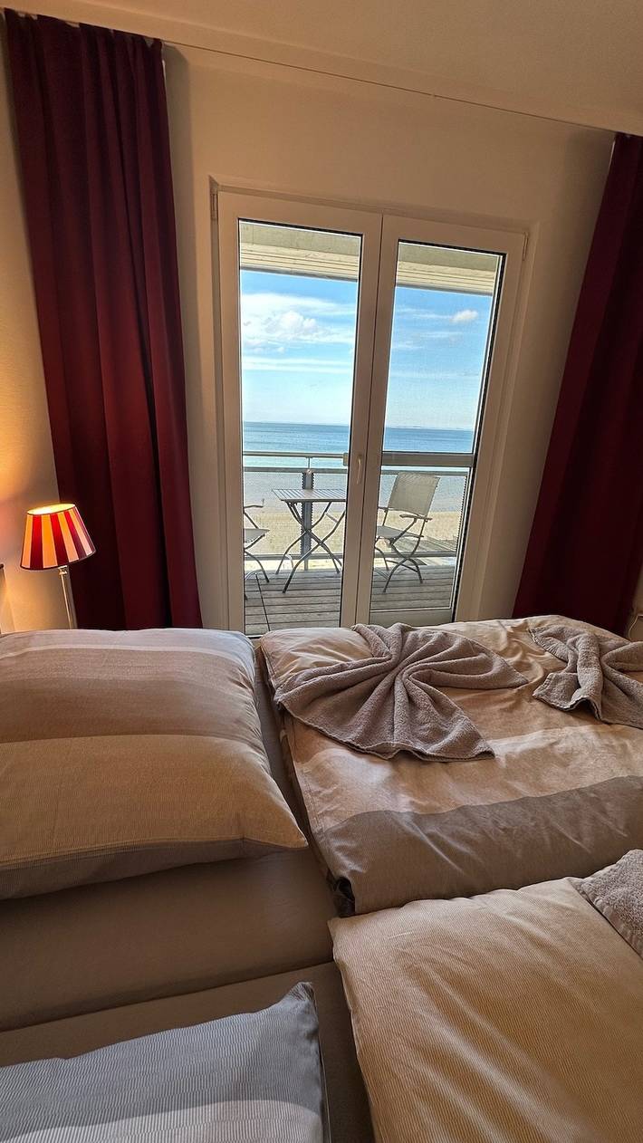 Ferienwohnung für 2 Personen, mit Balkon und Ausblick