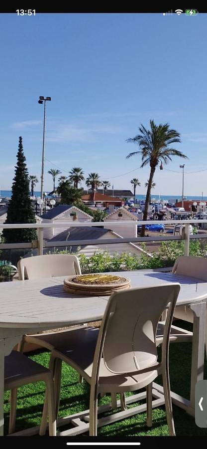 Gîte pour 4 personnes, avec Terrasse et Vue dans Port De Saint Cyprien