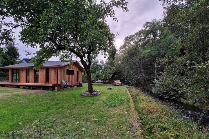 Ferienhaus für 2 Personen, mit Terrasse und Garten in Föritztal