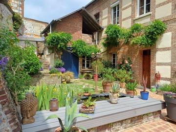 Chambre d’hôte pour 4 personnes, avec jardin à Caudebec-en-Caux