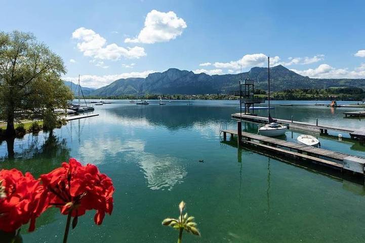 Bed and Breakfast für 2 Personen, mit Garten am Mondsee