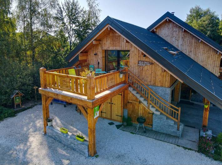 Chalet pour 4 personnes, avec terrasse à Les Déserts - 3