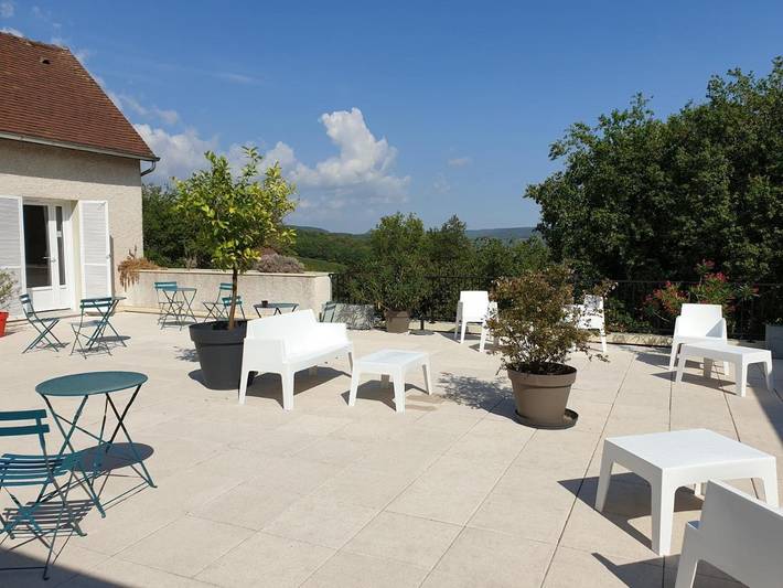 Maison d’hôte pour 3 personnes, avec vue ainsi que jardin et terrasse à Marey-lès-Fussey - 2