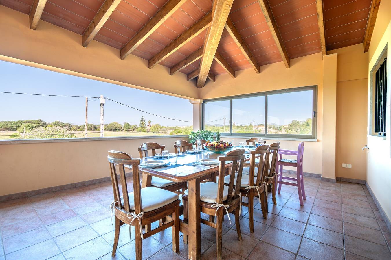 Finca 'Can Jeroni Petit' mit Meerblick, privatem Pool und Wi-Fi in Cala Mitjana, Felanitx