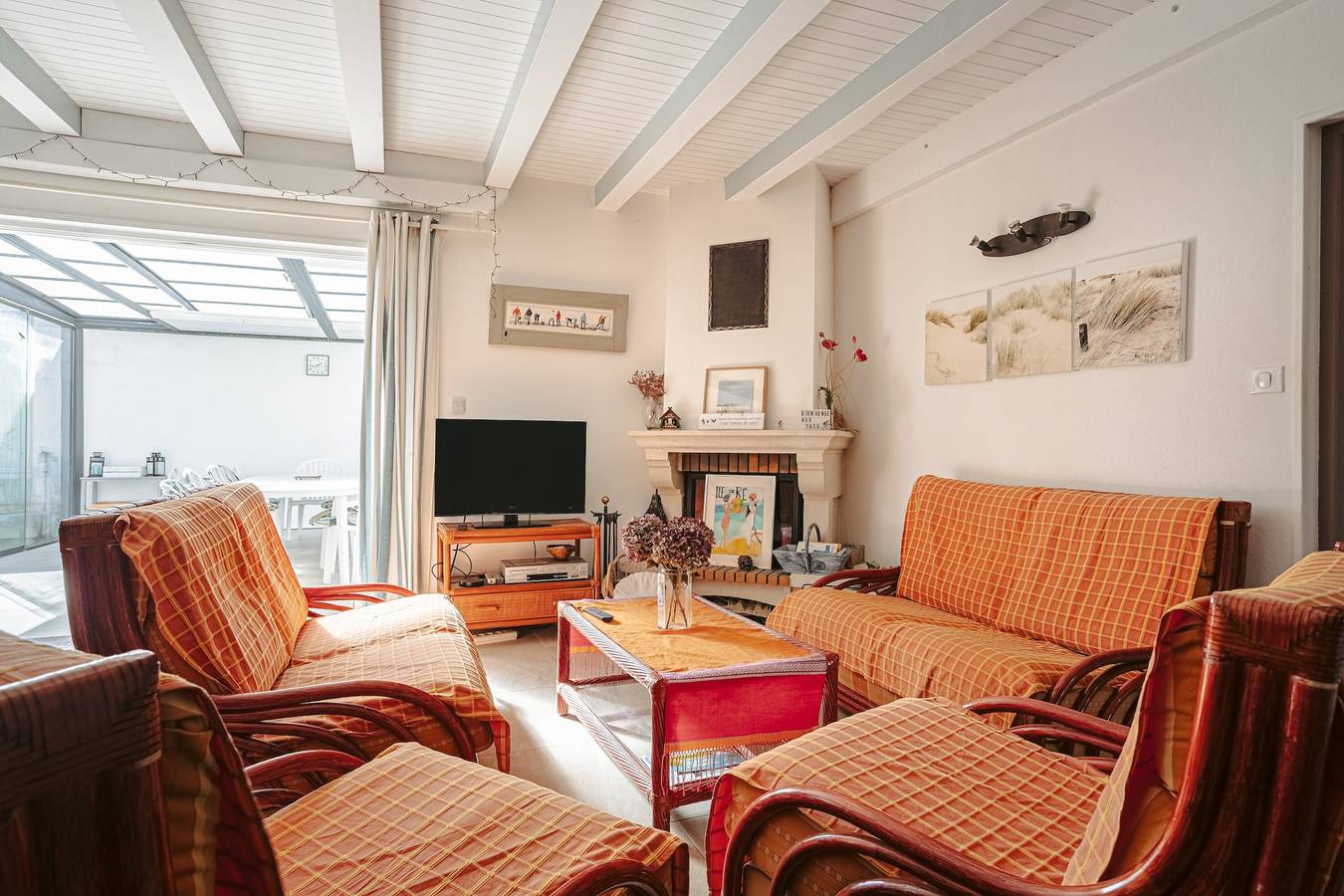 Villa „Les Oyats“, 100 m vom Strand, sehr ruhig, 5 Schlafzimmer, 11 Personen in La Couarde-sur-Mer, Ile de Re
