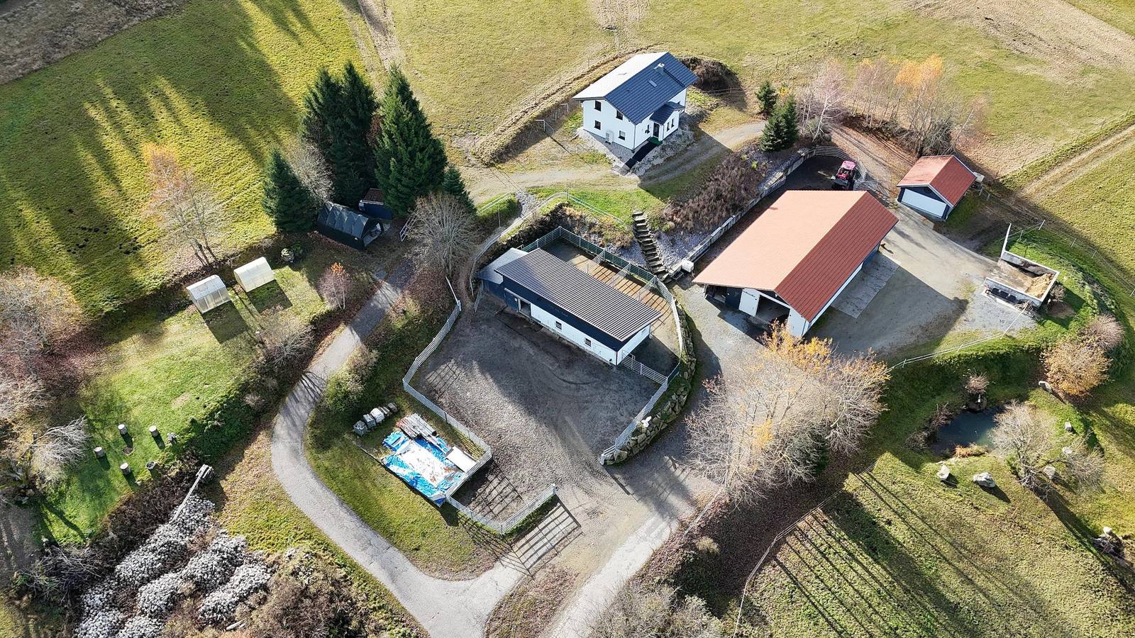 Wild Life Ranch - Ferienhaus Bonfire mit Infrarotsauna in Schöfweg, Ostbayern